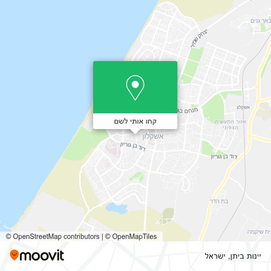 מפת יינות ביתן