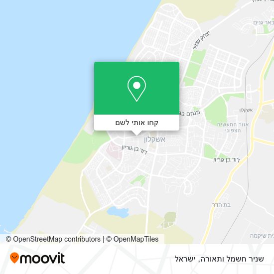 מפת שניר חשמל ותאורה