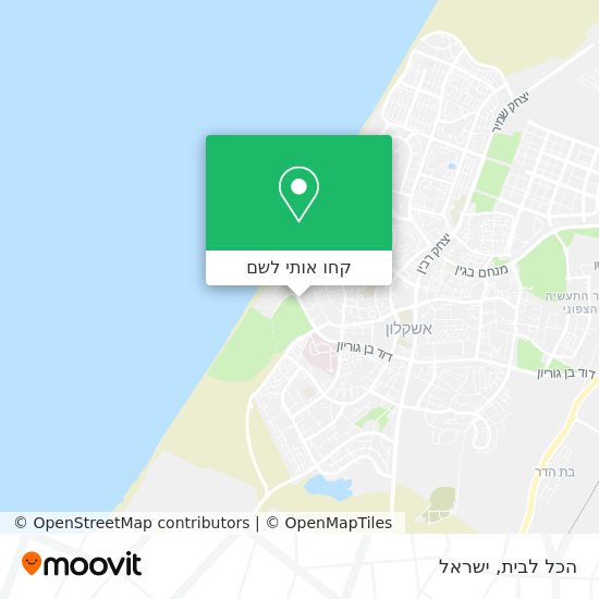 מפת הכל לבית