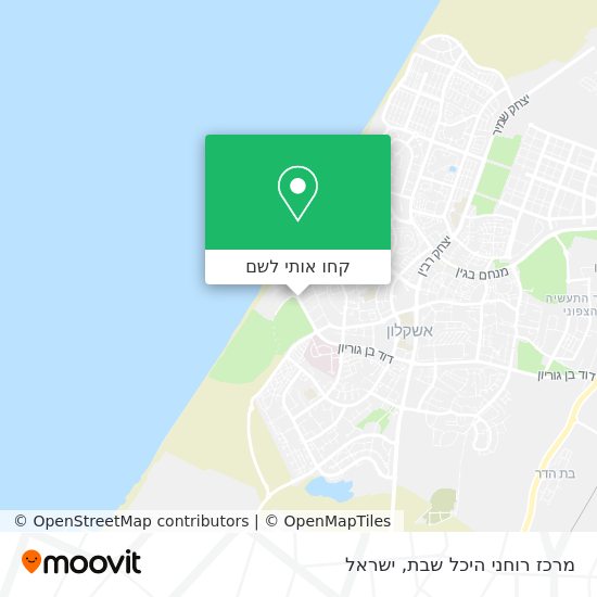 מפת מרכז רוחני היכל שבת