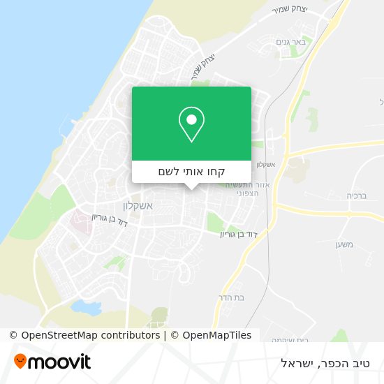 מפת טיב הכפר