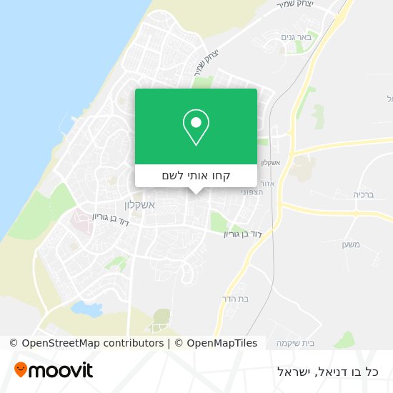מפת כל בו דניאל