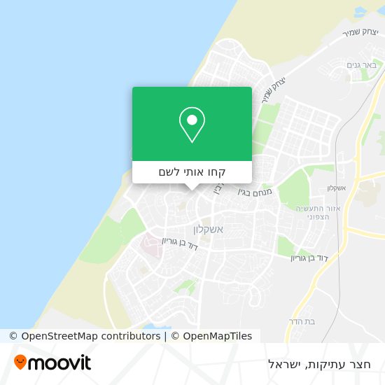 מפת חצר עתיקות