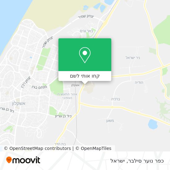 מפת כפר נוער סילבר