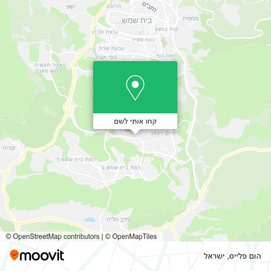 מפת הום פלייס