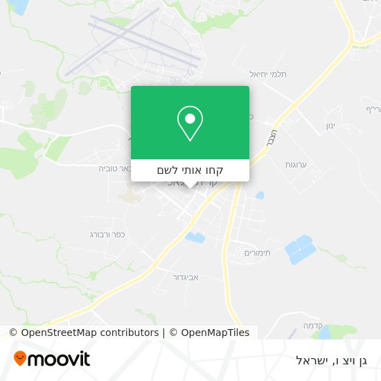 מפת גן ויצ ו