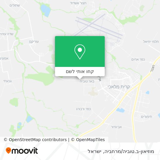 מפת מוזיאון-ב.טוביה/מרחביה