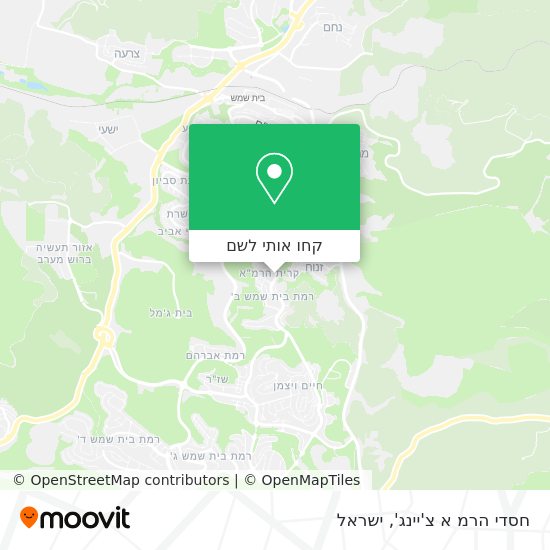מפת חסדי הרמ א צ'יינג'