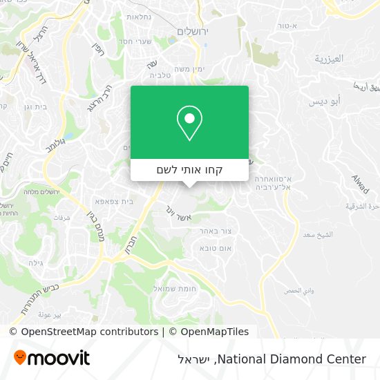 מפת National Diamond Center