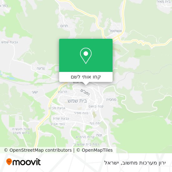 מפת ירון מערכות מחשוב