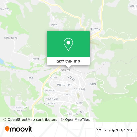 מפת גיא קרמיקה