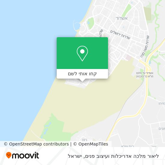 מפת ליאור מלכה אדריכלות ועיצוב פנים