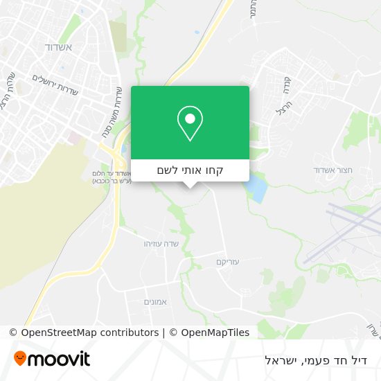 מפת דיל חד פעמי