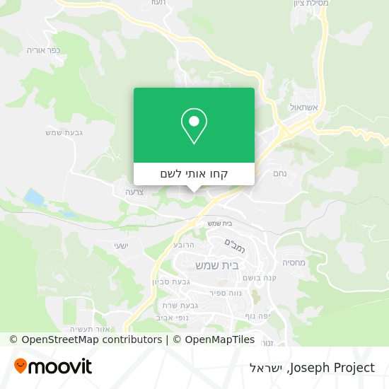 מפת Joseph Project