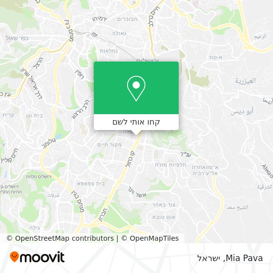 מפת Mia Pava