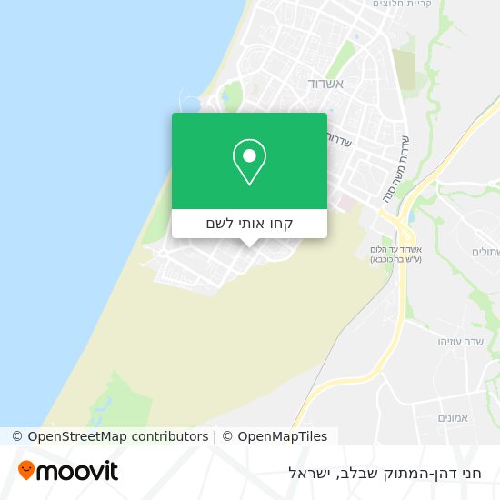 מפת חני דהן-המתוק שבלב