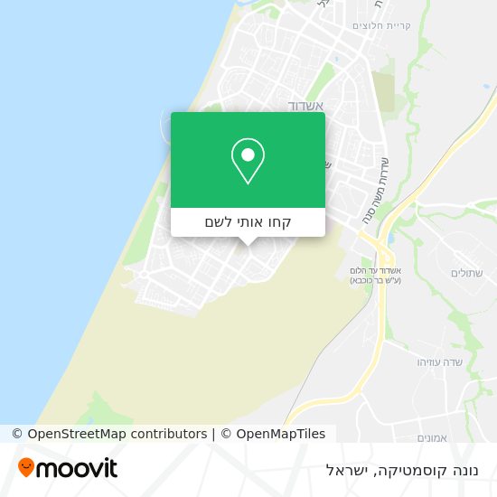מפת נונה קוסמטיקה
