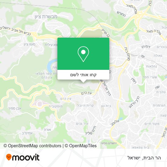 מפת הר הבית