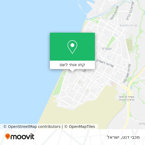 מפת מכבי דנט