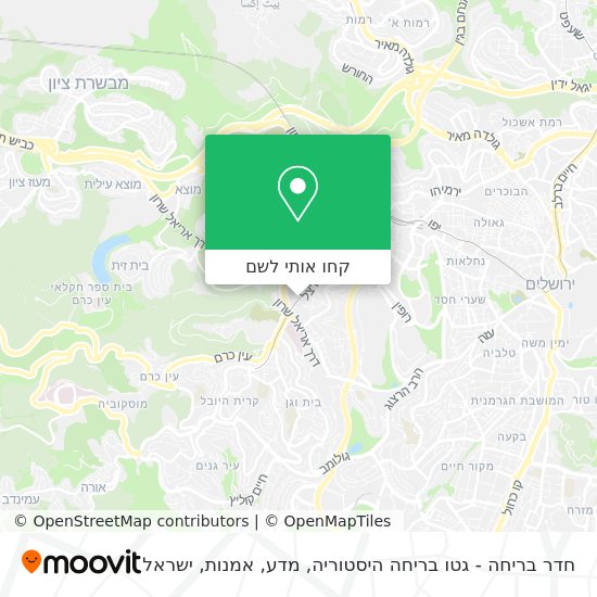 מפת חדר בריחה - גטו בריחה היסטוריה, מדע, אמנות