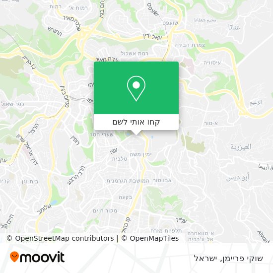 מפת שוקי פריימן
