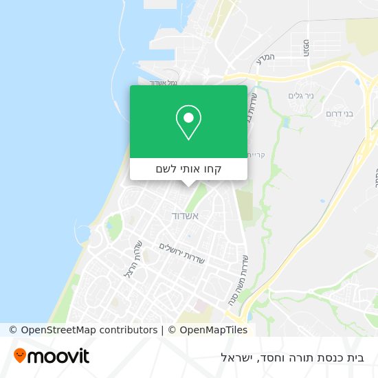 מפת בית כנסת תורה וחסד