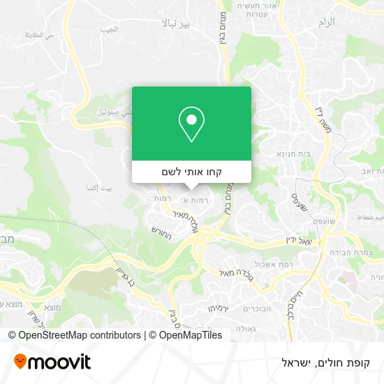 מפת קופת חולים