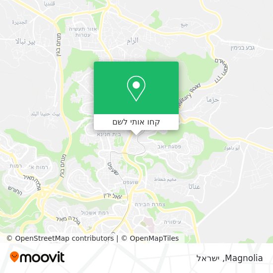 מפת Magnolia
