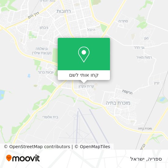 מפת ספריה