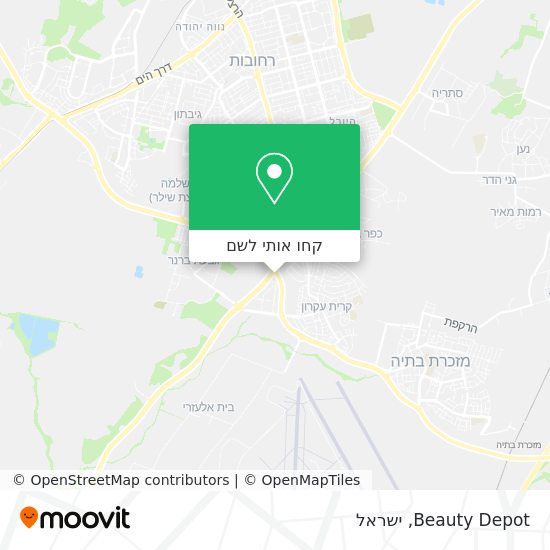 מפת Beauty Depot