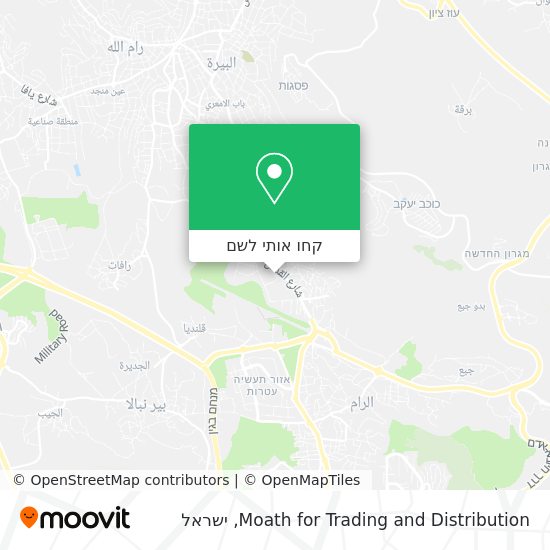 מפת Moath for Trading and Distribution