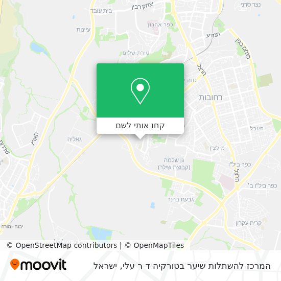 מפת המרכז להשתלות שיער בטורקיה ד ר עלי