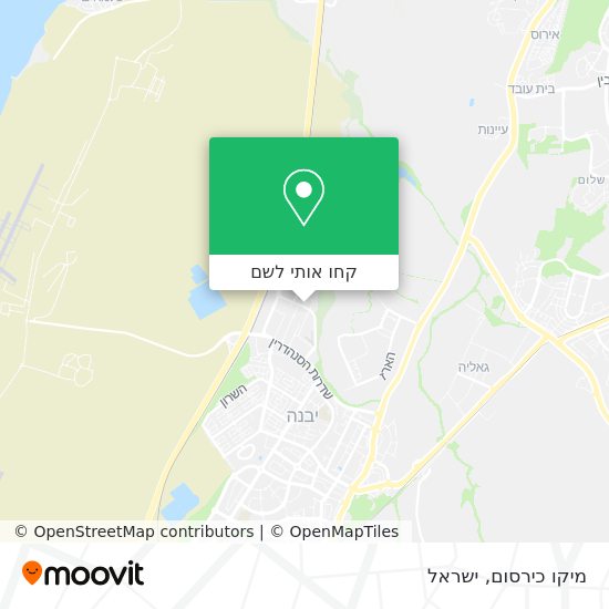 מפת מיקו כירסום