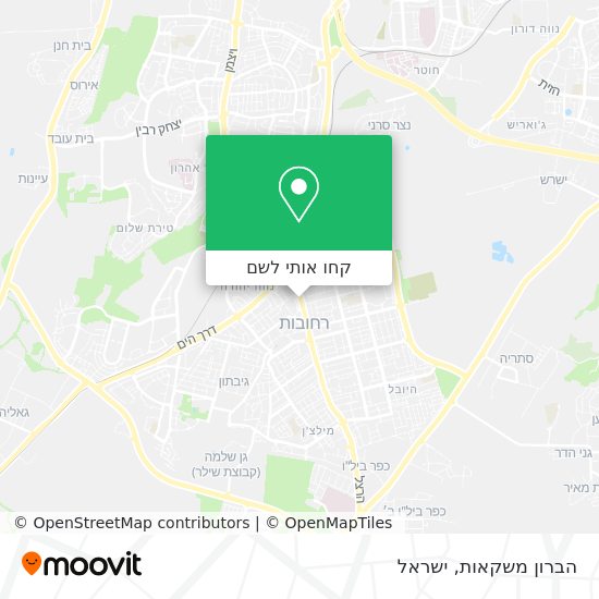מפת הברון משקאות