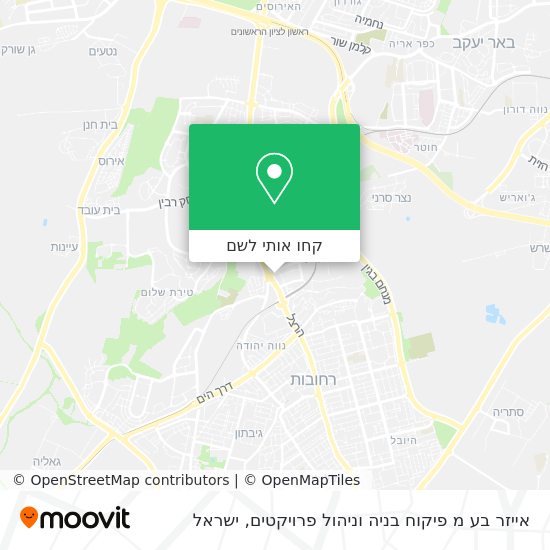 מפת אייזר בע מ פיקוח בניה וניהול פרויקטים