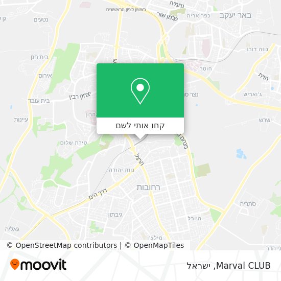 מפת Marval CLUB