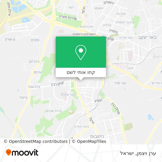 מפת ערן ויצמן