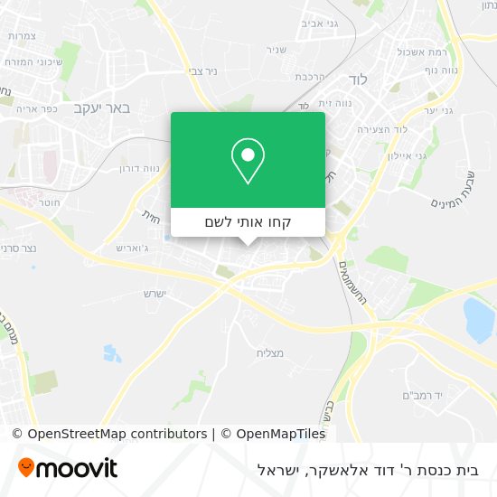 מפת בית כנסת ר' דוד אלאשקר