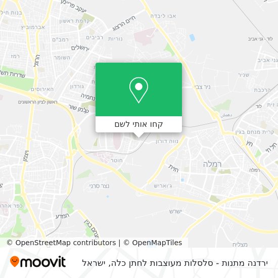 מפת ירדנה מתנות - סלסלות מעוצבות לחתן כלה