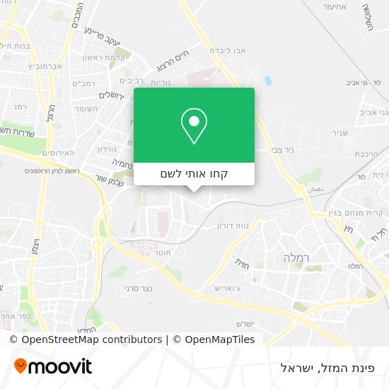מפת פינת המזל