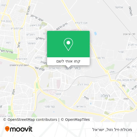 מפת מכולת-זיל וזול