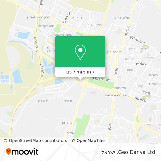 מפת Geo Danya Ltd