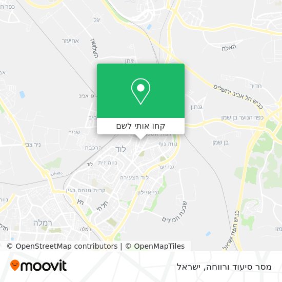 מפת מסר סיעוד ורווחה