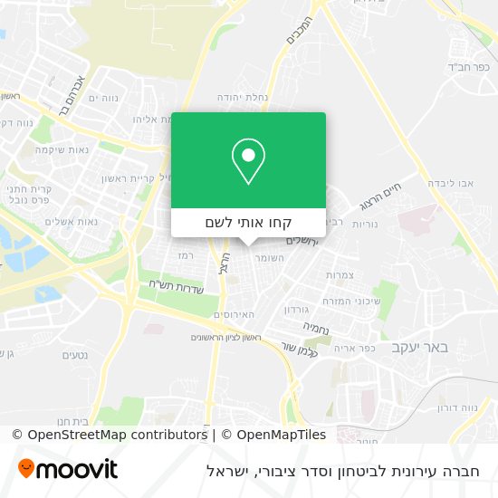 מפת חברה עירונית לביטחון וסדר ציבורי