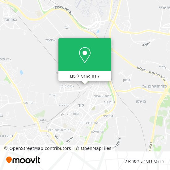 מפת רהט חניה