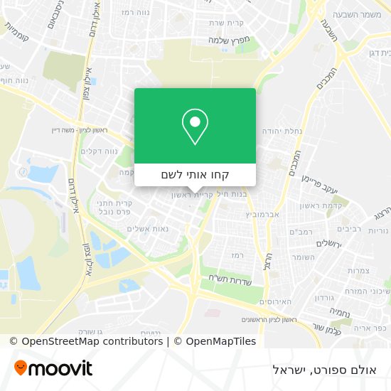 מפת אולם ספורט