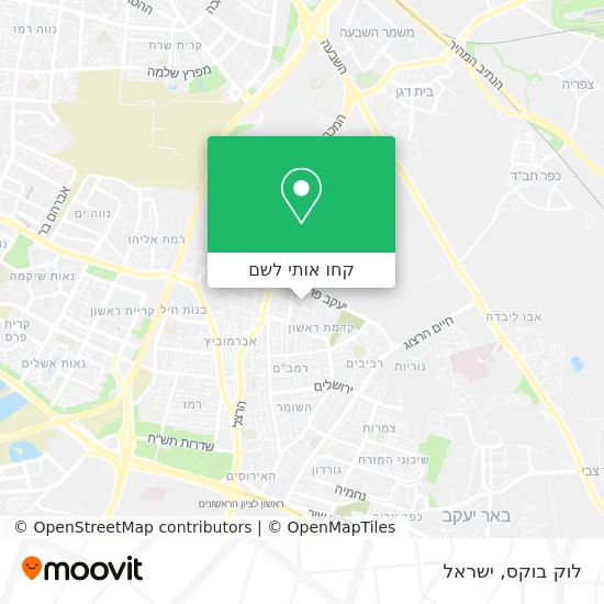 מפת לוק בוקס