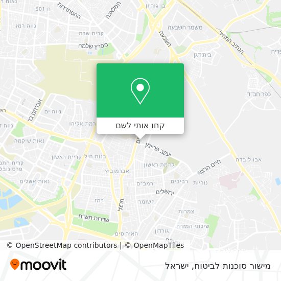 מפת מישור סוכנות לביטוח