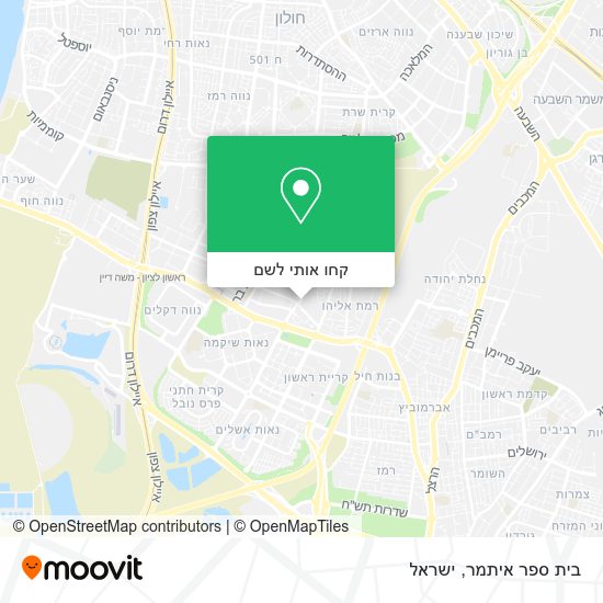 מפת בית ספר איתמר