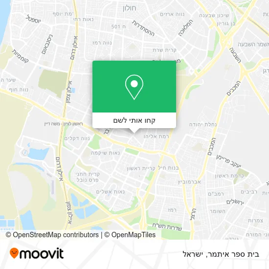 מפת בית ספר איתמר